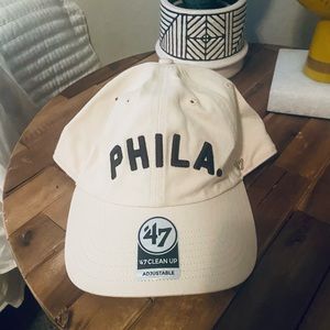 Philadelphia Phillies 47 Brand Cooperstown PHILA Clean Up Adjustable Hat